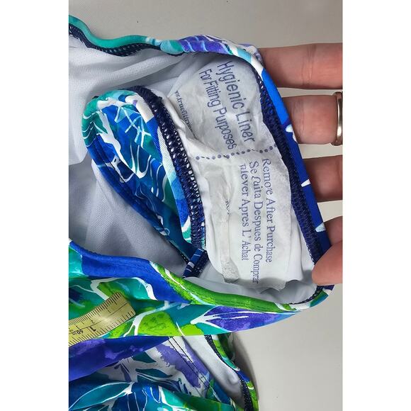 NWT Lauren ralph lauren tropical hawaiin slimming one piece halter full coverage - Picture 6 of 10